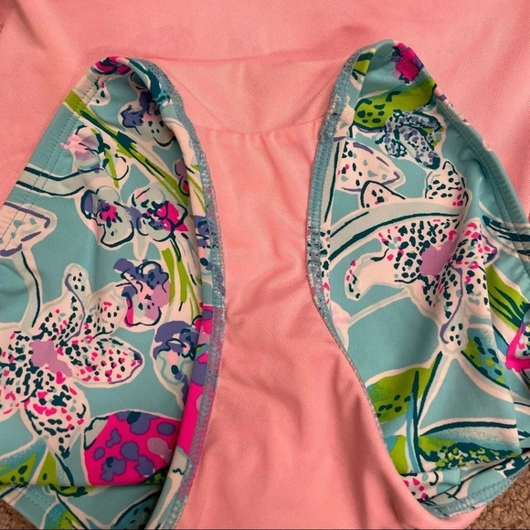 Lilly Pulitzer Flamenco Women Sway this Way 1 Piece Bathing Swim Suit - Picture 8 of 9